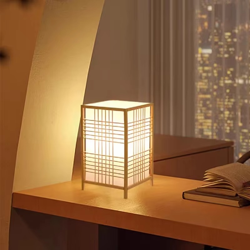 Natural Bamboo Floor Lamp for Home Decor