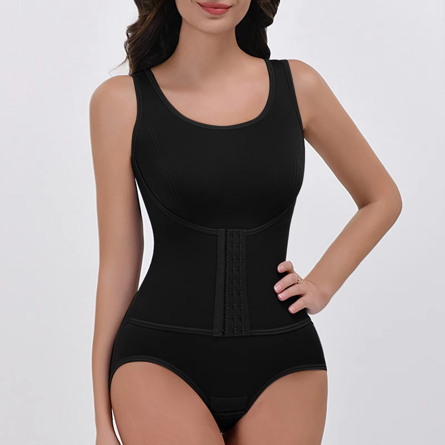 Slimming Shapewear Underwear Set with Built-In Bra Support
