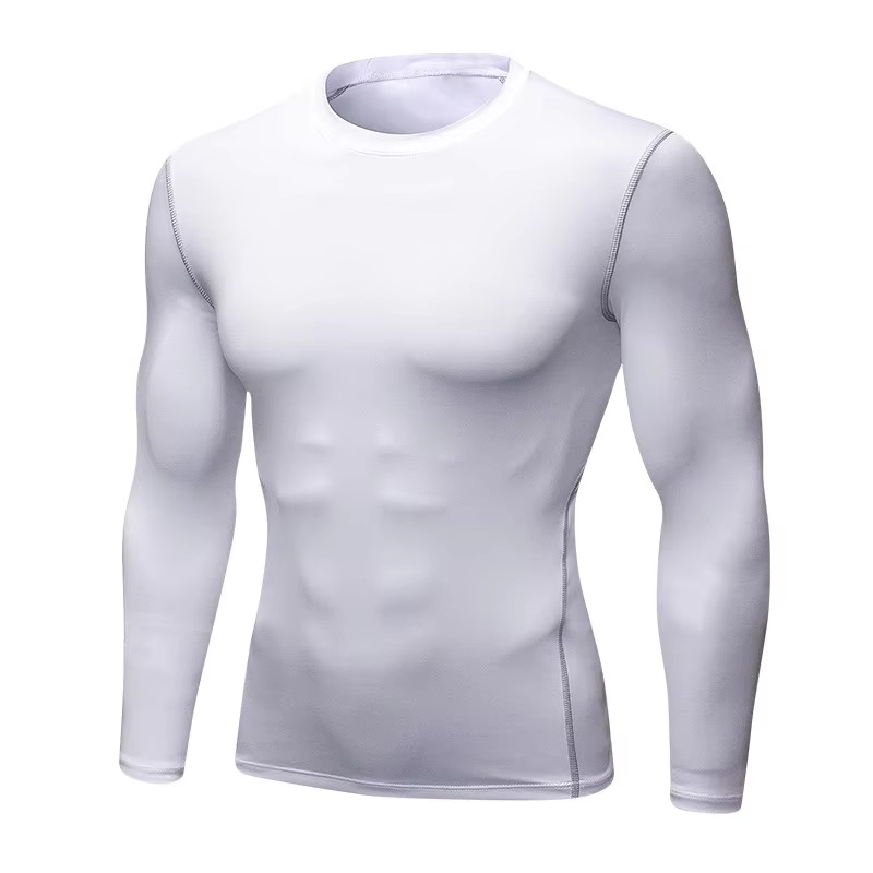 Men's Fit Moisture Wicking Sports Baselayer Top