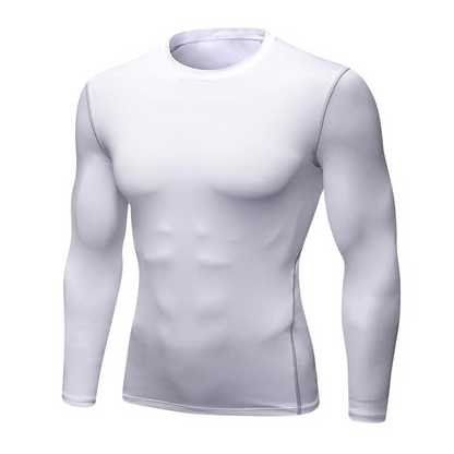 Men's Fit Moisture Wicking Sports Baselayer Top