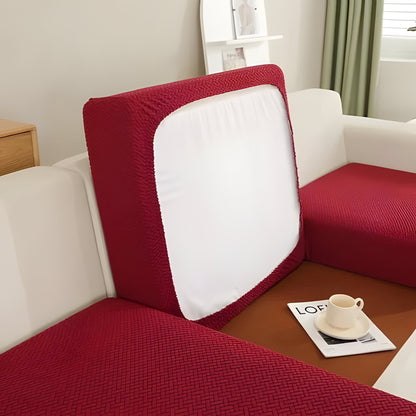 Stretchy Sofa Slipcover with Padded Cushion Protection
