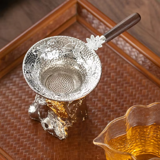 Premium Metal Tea Infuser, Fine Mesh Loose Tea Strainer - Hehif