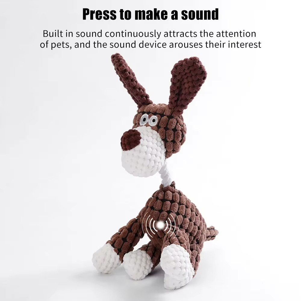 Fun Squeaky Dog Chew Toy - Tough & Long Lasting