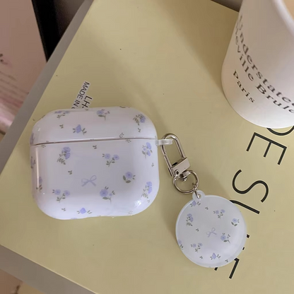 Cute Floral Bow AirPods Phone Case Cover