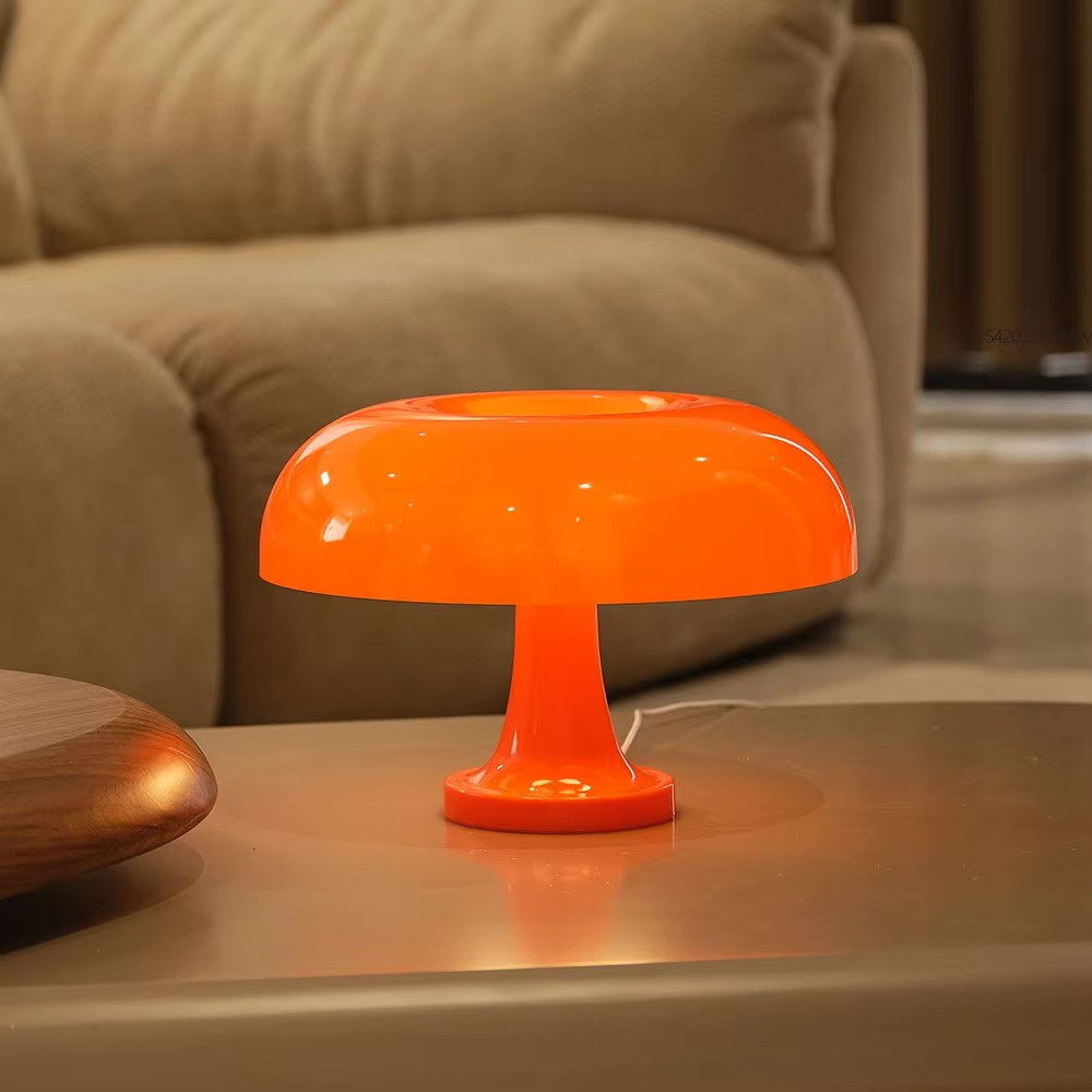 Simple Nordic Mushroom Desk Lamp