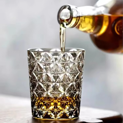 Luxury Handcrafted Crystal Whiskey Glass
