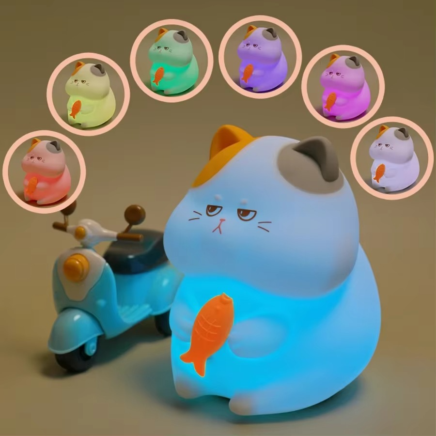 Glowing Pet Friendly LED Nightlight - Gentle Mood Lamp - Hehif