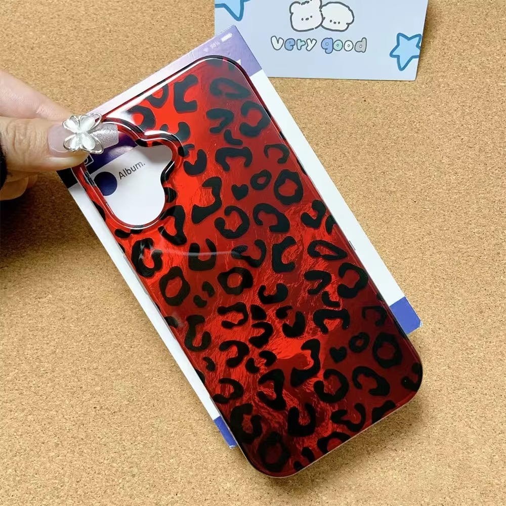 Fashionable Leopard Print Phone Case for Ladies