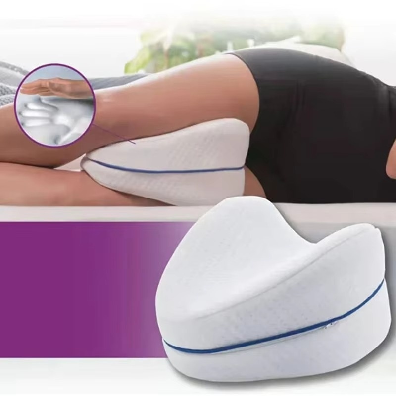 Breathable Cotton Pillow Covers for Leg Pillows, 2 Pack