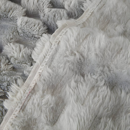 Soft Chenille Couch Slipcover, Stain Resistant Throw Blanket
