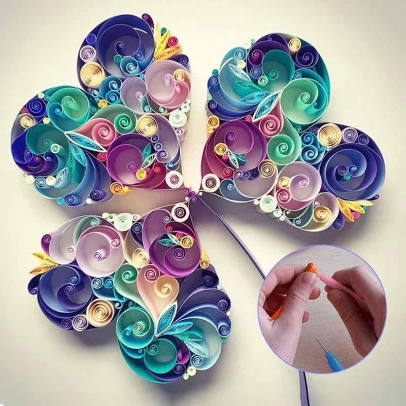 Essential Quilling Tool Kit with Pen and Crafting Supplies - Hehif