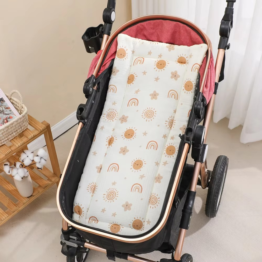 Plush Infant Stroller Cushion for Extra Comfort
