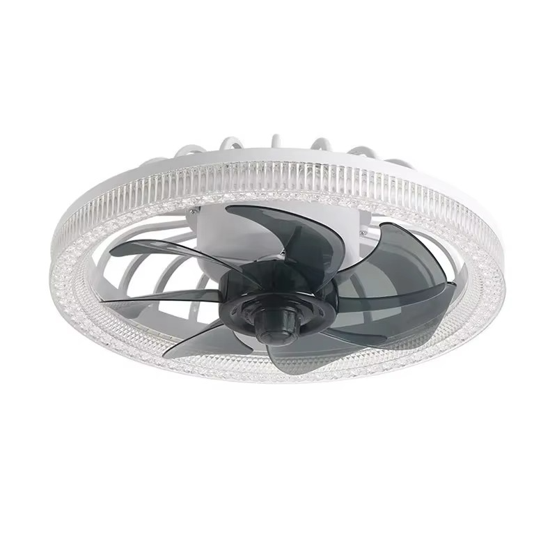 Smart Remote Control Ceiling Fan with Dimmable Light