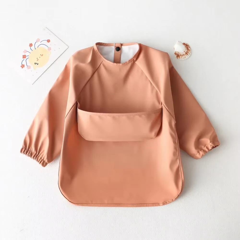 Easy Clean Kids Bib and Art Smock