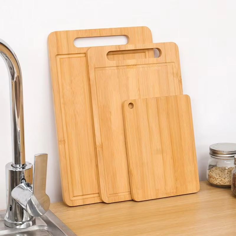Reversible Wooden Cutting and Serving Board