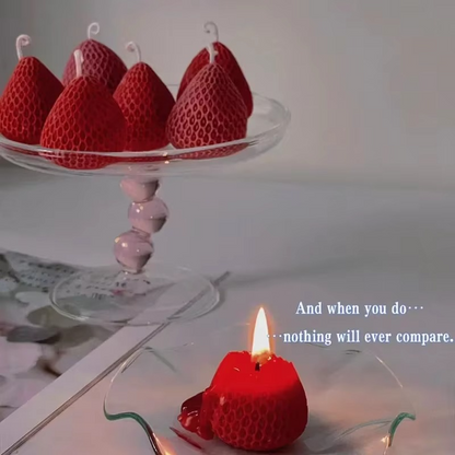 Fragrant Strawberry Soy Wax Home Candles