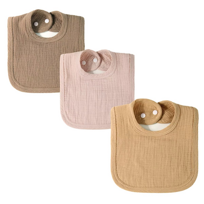Gentle Cotton Baby Drool Bib