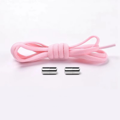 Easy One Pull Laces with Secure Metal Buckle