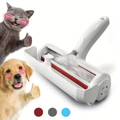 Pet Hair Remover Glove and Fur Roller for Furniture