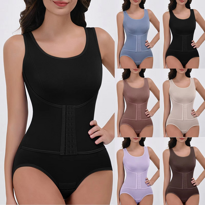 Slimming Shapewear Underwear Set with Built-In Bra Support