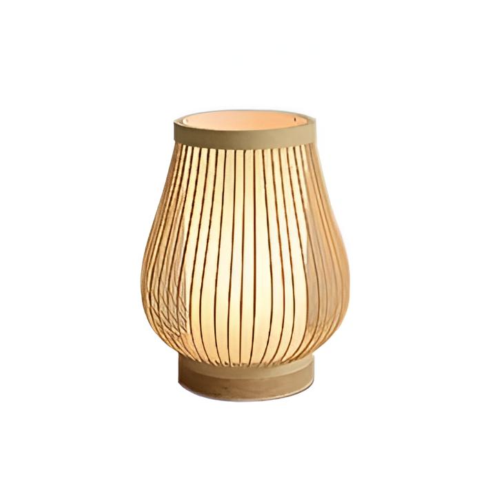 Natural Bamboo Floor Lamp for Home Decor