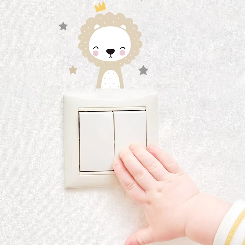 Fun Animal Wall Decals for Kids Rooms