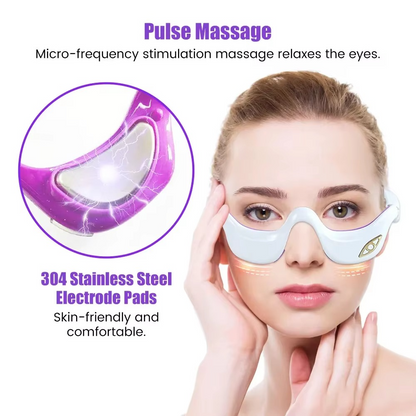 Anti Aging Eye Massager Glasses for Dark Circles Relief