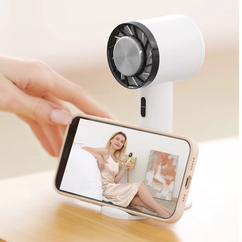Compact Rechargeable Outdoor Fan with Long Lasting Battery