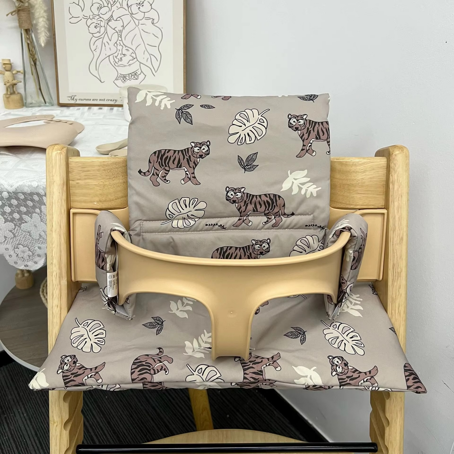 Soft Baby Chair Cushion Set for Dining Comfort