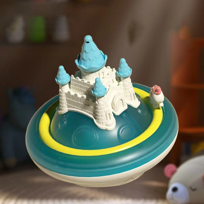 Colorful LED Water Spray Bath Toy for Children