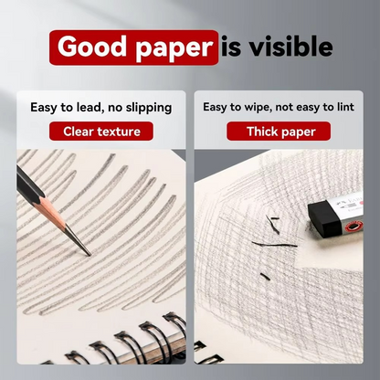 High Quality Recycled Sketchbook with Heavy Duty Paper