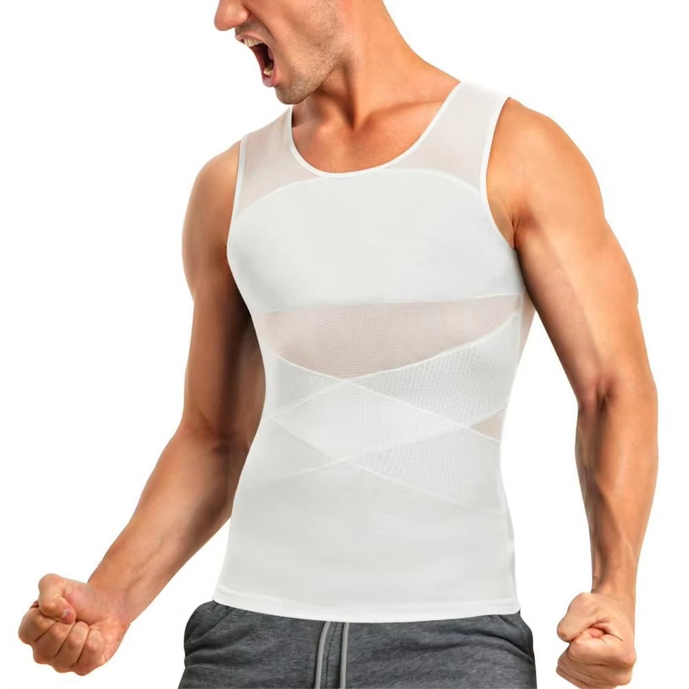 Slimming Athletic Tank Top for Core Muscle Support