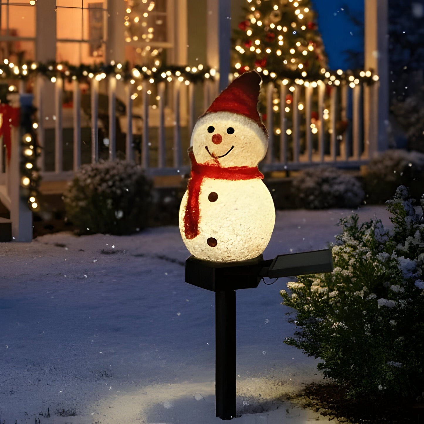 Fun Solar Powered Winter Lights