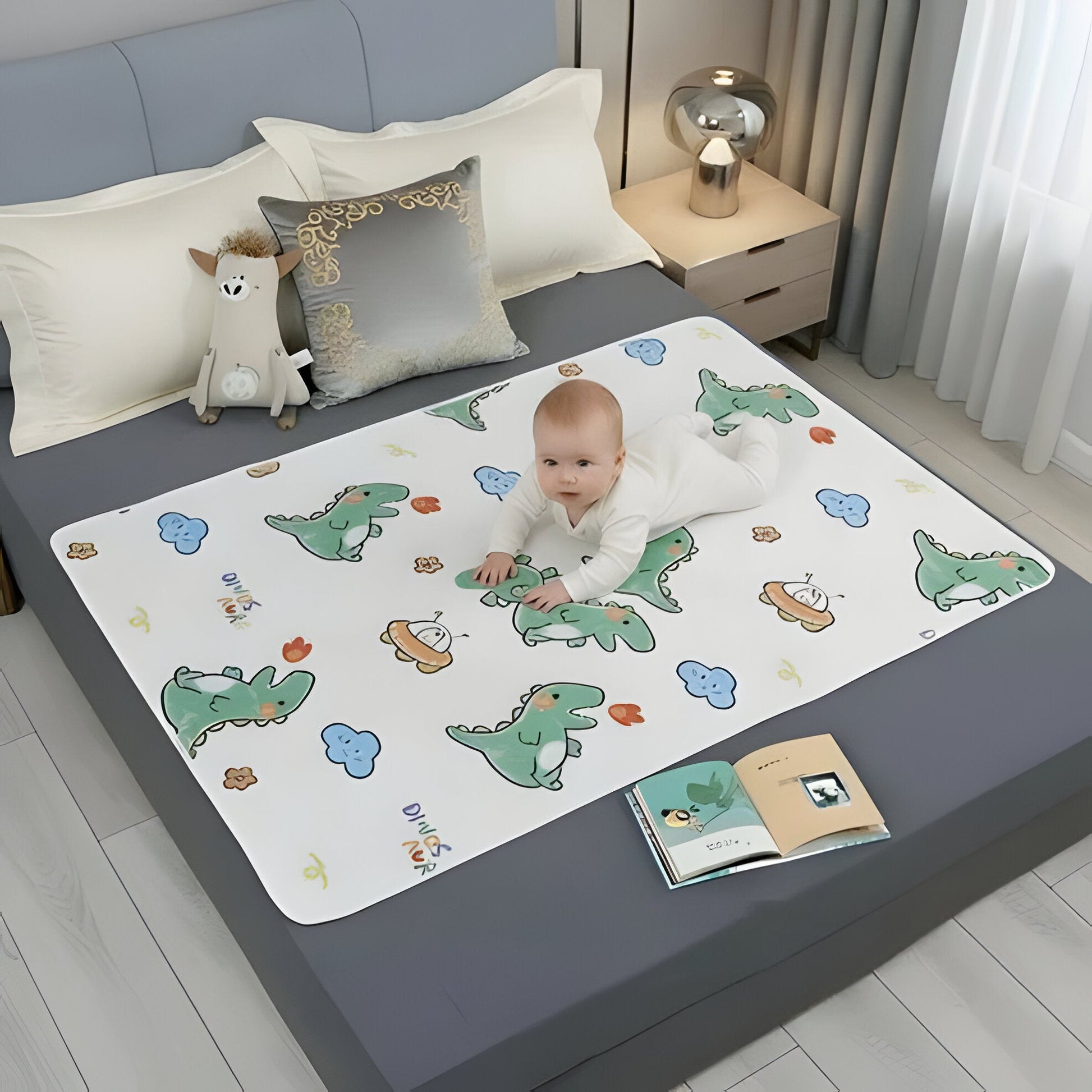 Waterproof Bed Mattress Cover with Breathable Four Layer Protection - Hehif