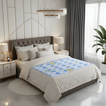Waterproof Bed Mattress Cover with Breathable Four Layer Protection