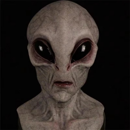 Scary Alien Costume Latex Face Mask