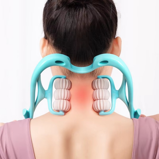 Effective Neck and Shoulder Roller Massager - Hehif
