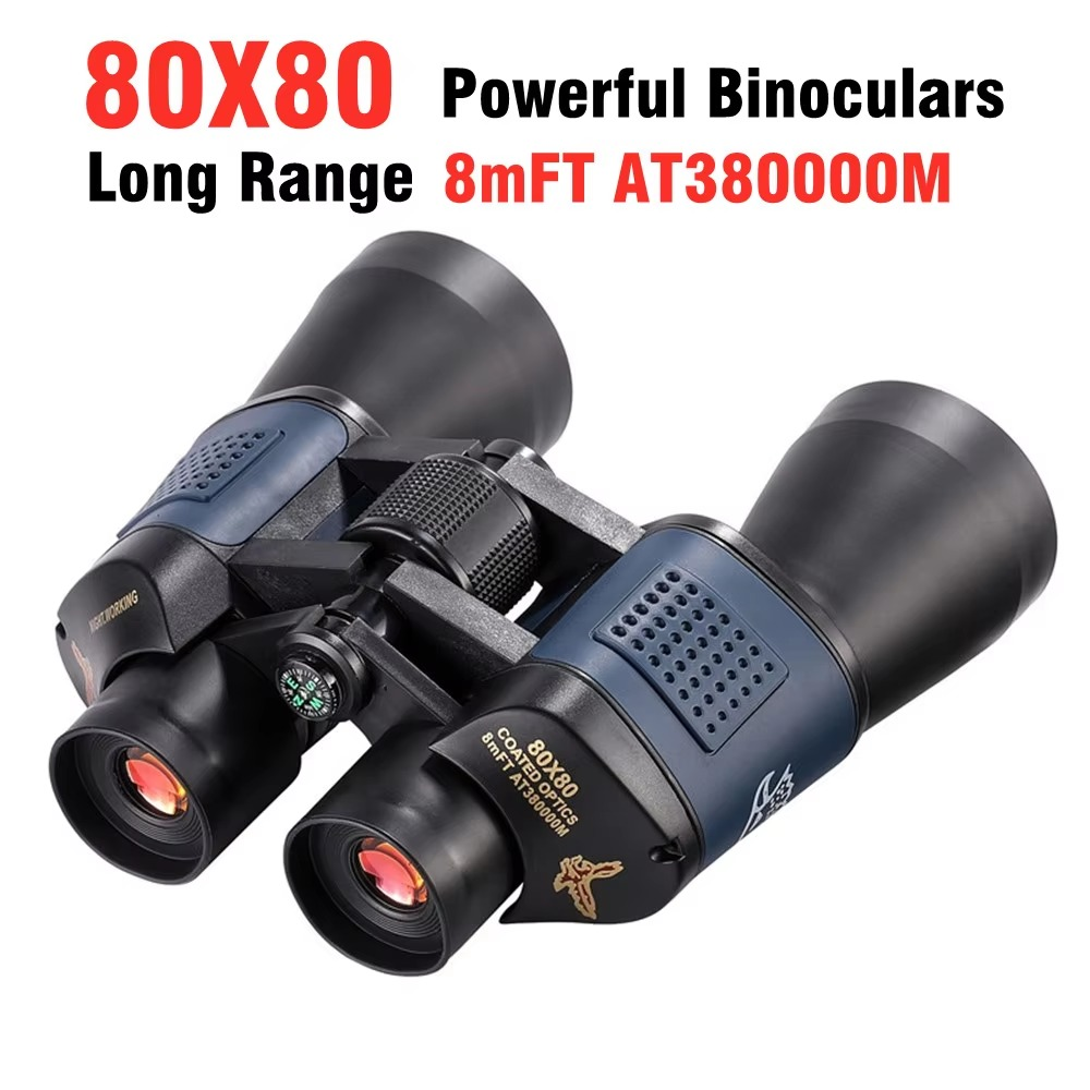 High Power Zoom Binoculars for Outdoor and Wildlife Viewing