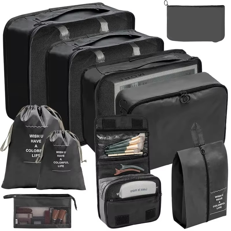 Compact Packing Cubes for Travel and Closet Organization