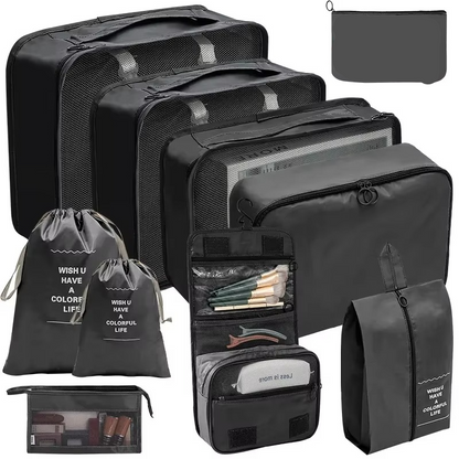 Compact Packing Cubes for Travel and Closet Organization