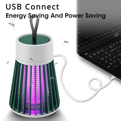 Compact USB Insect Killer Light – Quiet Bug Zapper