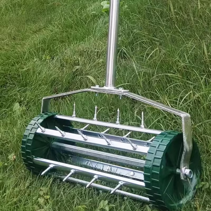 Manual Lawn Aerator Tool for Grass Care