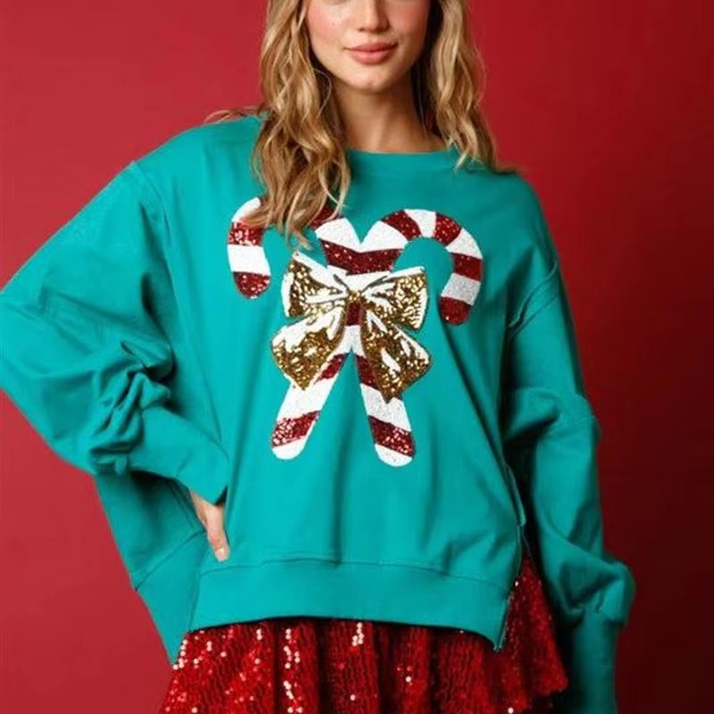 Comfy Women's Crew Neck Cotton Graphic Tee Shirt - Hehif