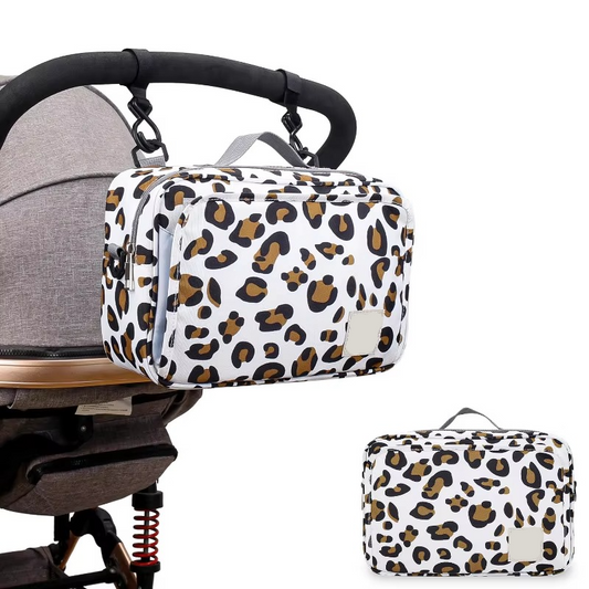 Spacious Baby Diaper Bag and Stroller Storage - Hehif