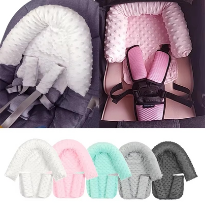 Soft Baby Headrest Pillow and Harness Covers