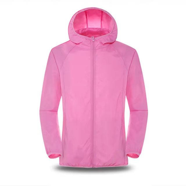 Lightweight Water Resistant Windbreaker Jacket