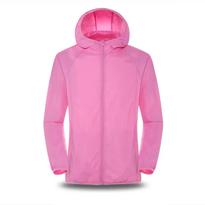 Lightweight Water Resistant Windbreaker Jacket