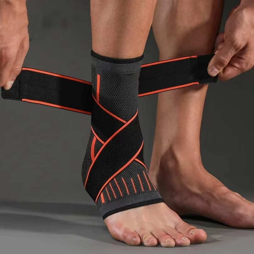 Breathable Sports Ankle Support Wrap for Fitness and Exercise
