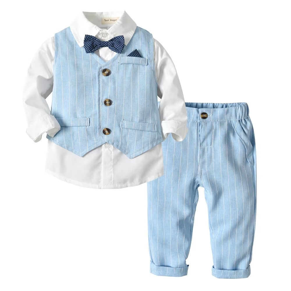 Classic Boys Suit Set for Little Boys and Toddlers