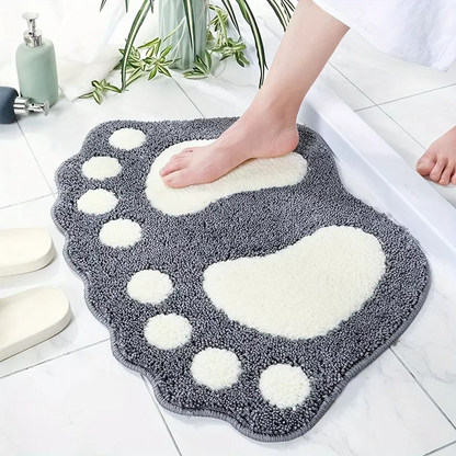 Soft Plush Bathroom Rug, Absorbent and Slip Resistant - Hehif